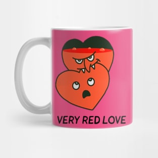 Very Red Love Mug